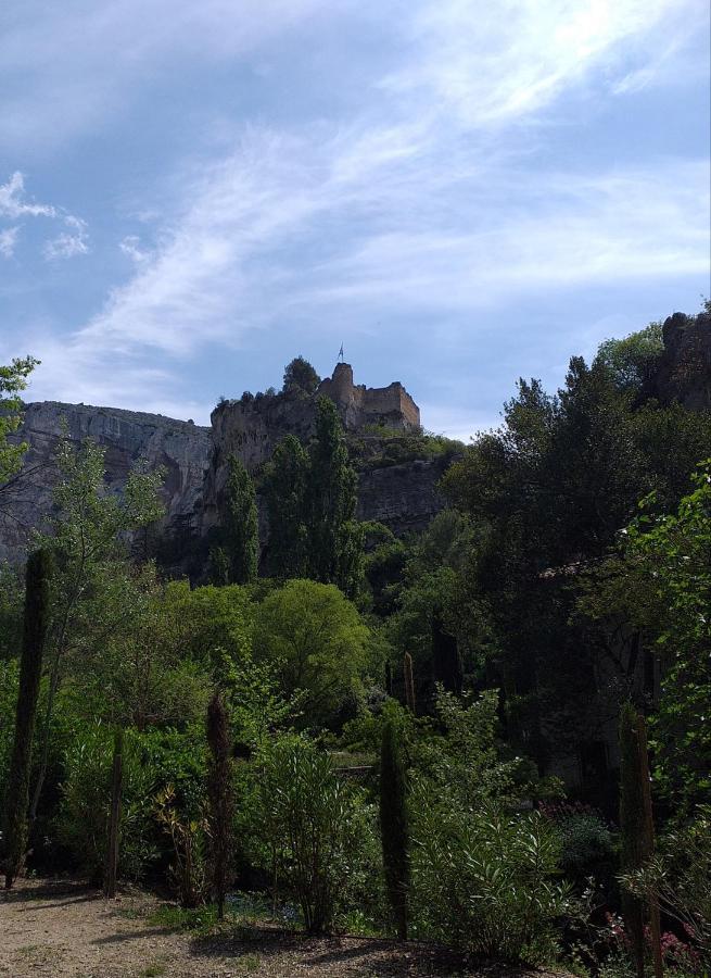 Maison Au Coeur De Fontaine De Vaucluse, Nichee Sur Le Rocher Et Surplombant La Sorgue Екстериор снимка
